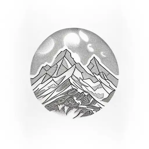 Mountain Scene Braclet