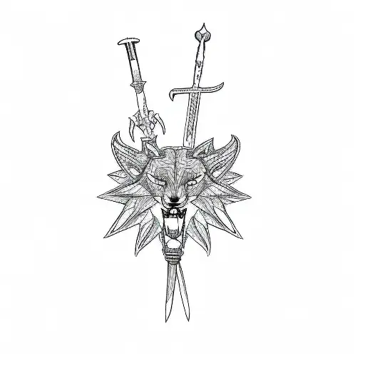 Two Swords And A Wolf