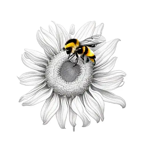 Bumblebee Sunflower