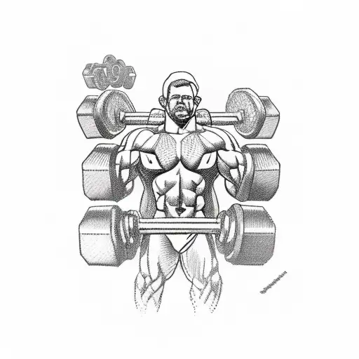 Atlas Carring The Weights Of The World On His Shoulders