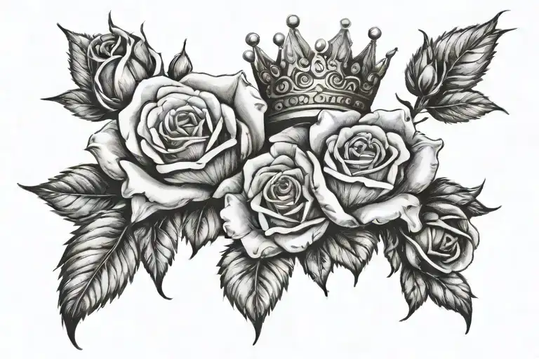 Crowns And A Rose