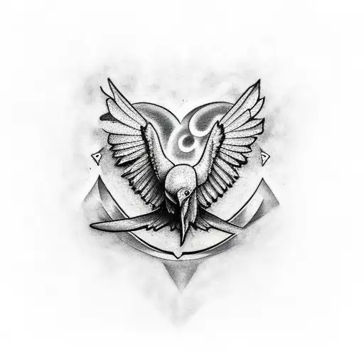 Raven Fused With God