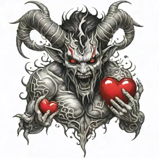 Demon And Hearts