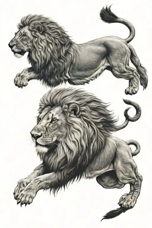 Lion Tattoo Design