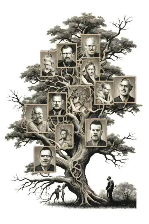 Family Tree With Man Who Was Reborn