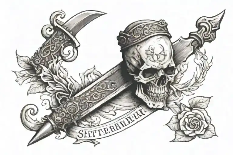 A Dagger Stuck In His Back With The Date September 2023