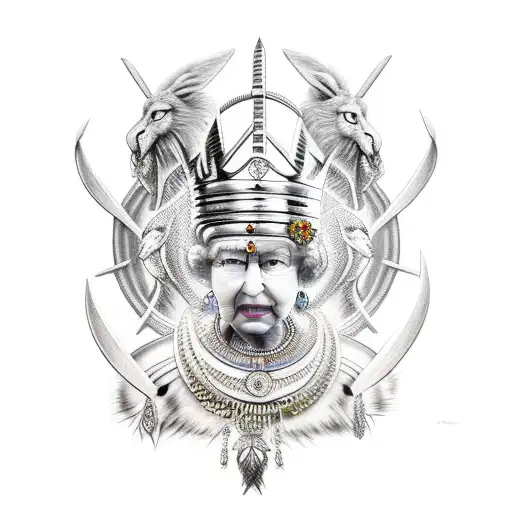 Queen Warrior Beautiful Mother Epic