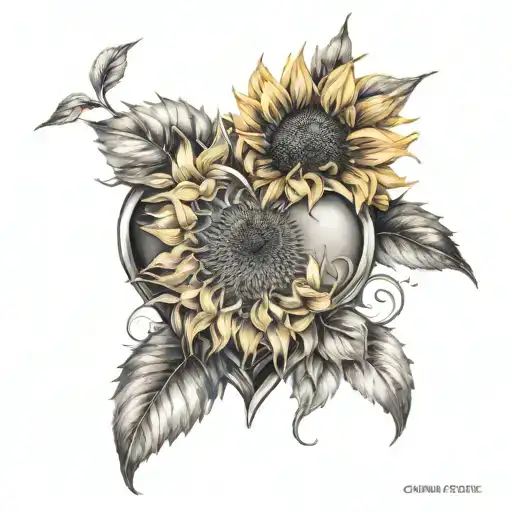 Sunflower Heart