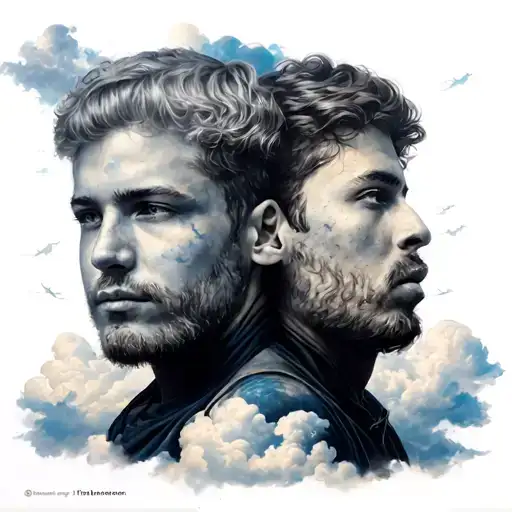 Brother And Clouds Shades