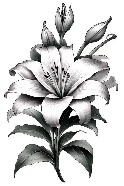 Tiger Lilly Flowers