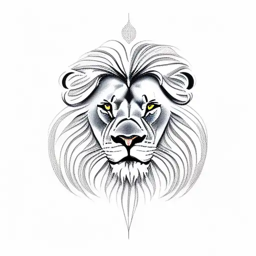 Lion With Letter R And Letter A