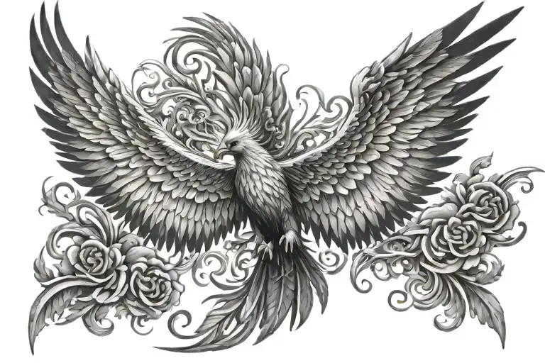 Phoenix Rising Phoenix Wings
