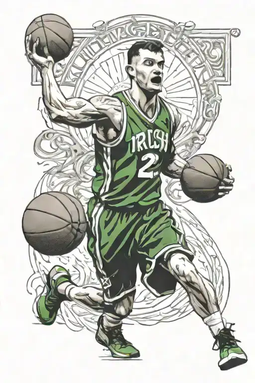 Irish Basketball Player