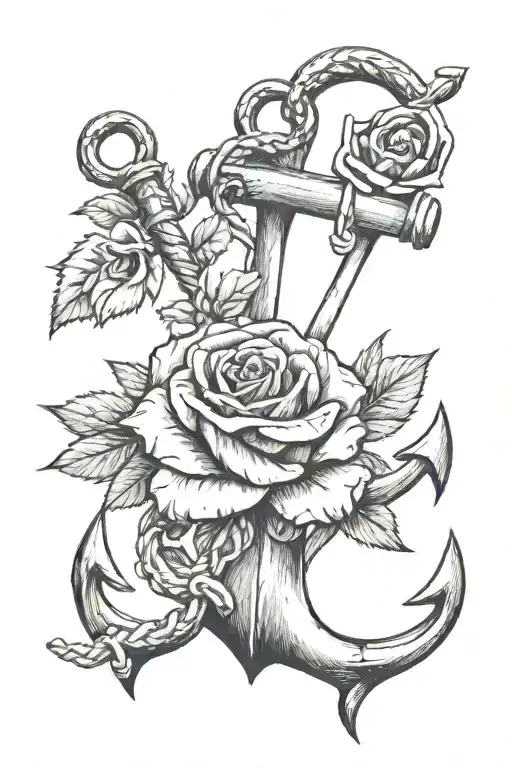Rose And Anchor