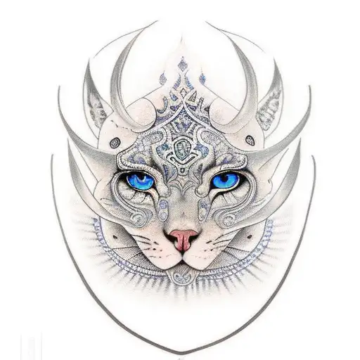 Woman Silent Quiet Blue Eyes Mexican