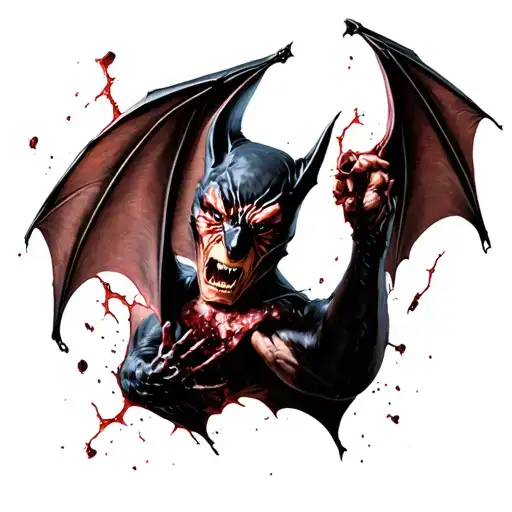 The Bat Breaks The Skin And Breaks Out