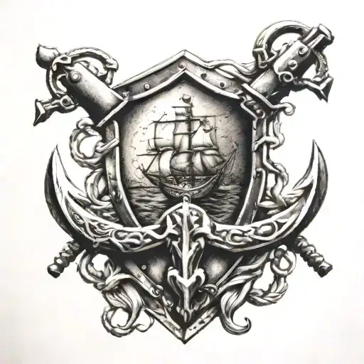 Shield And Anchor