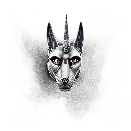 Dead Anubis Portrait