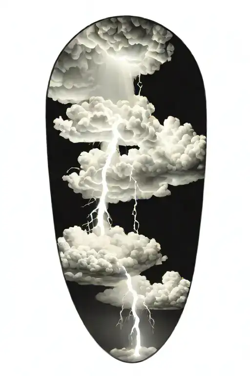 Lightning Storm Clouds