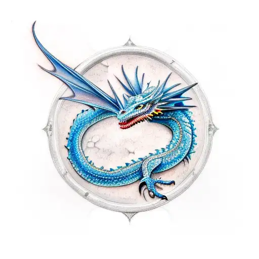 Blue Eyed Dragon
