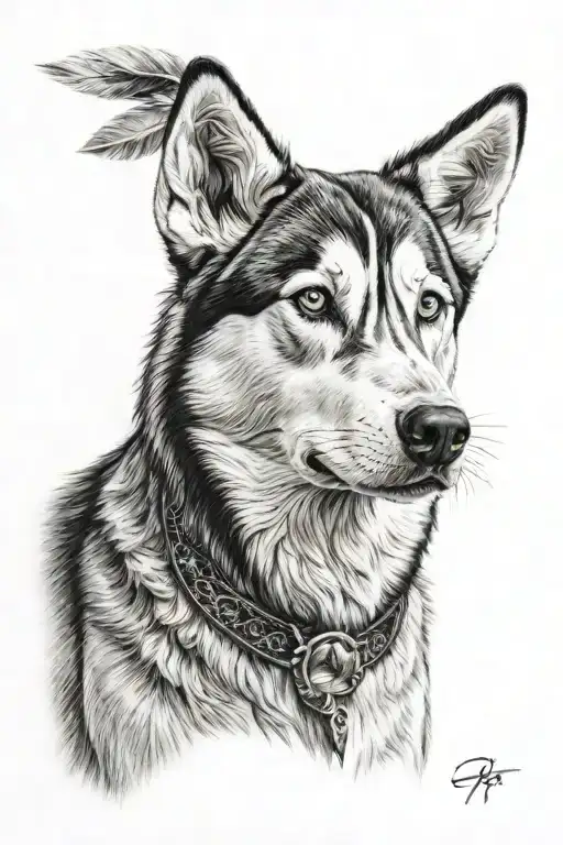 Siberian Husky Dog