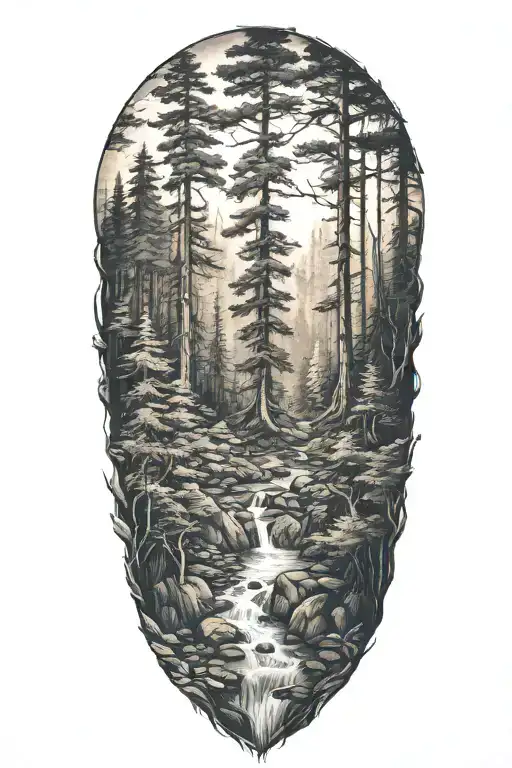 Realistic Forest Landscape