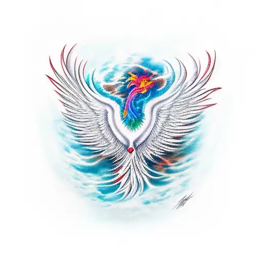 Phoenix Rising In Color
