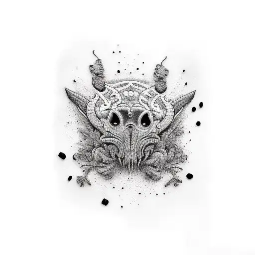 Trash Polka Black And White And Red