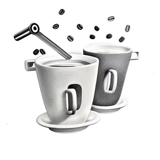 Barbell With Coffee Cups