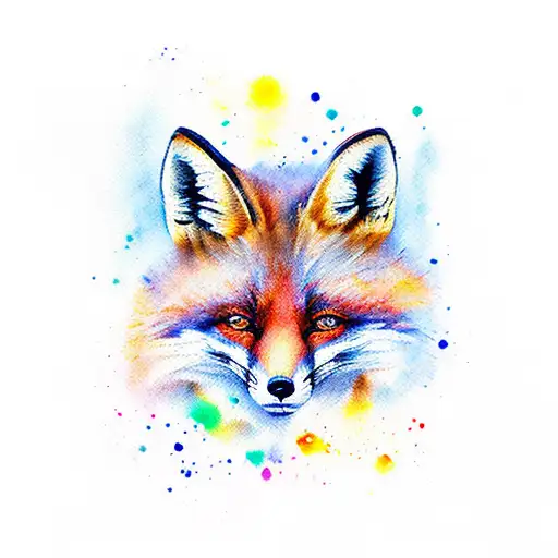 Fox Watercolor Body