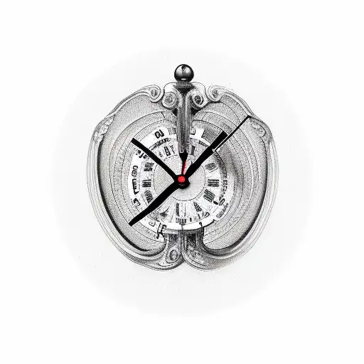 Hourglass Timer Clock Family Tree