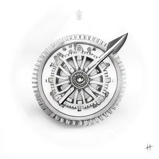 Hourglass Knifes And Gears