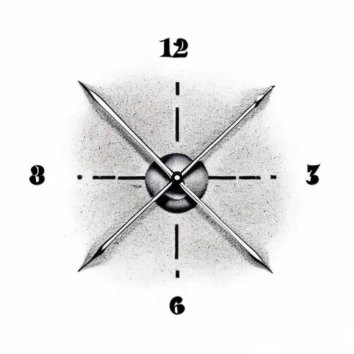 Hand Holding Sand Clock With Caption Time Waits For No One