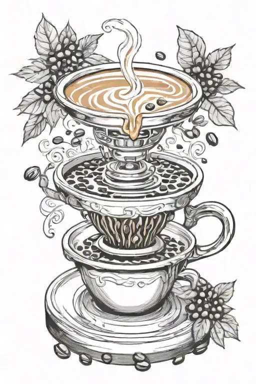 Latte Art In A Portafilter By Growing Coffee Beans