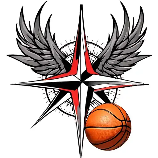 Cross Compass Basketball