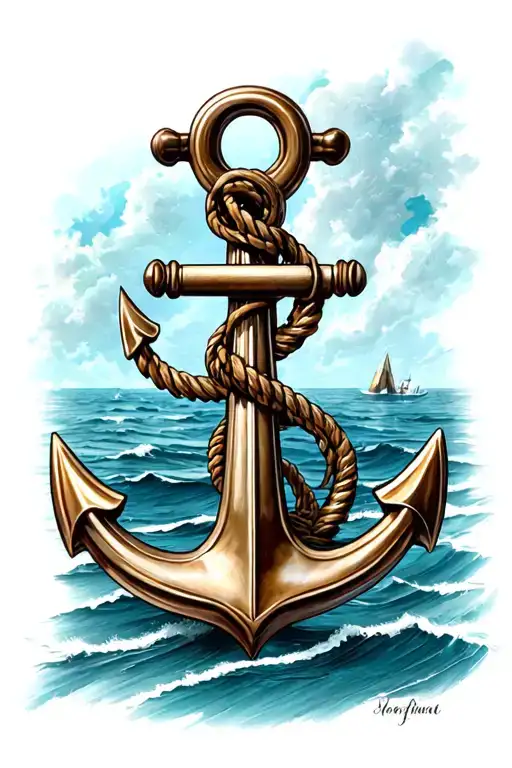 Nautical Elements Like Anchors