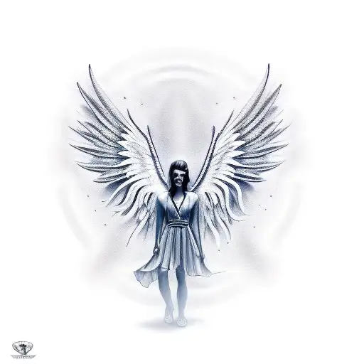 Angel Facing Backwards