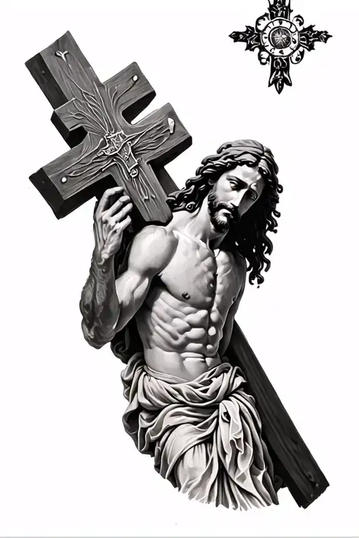 Jesus Carrying The Cross