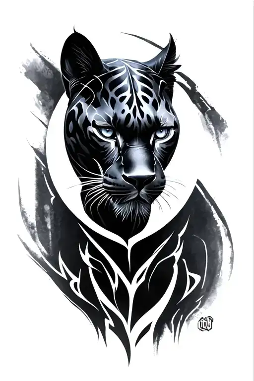 Black Panther Head Inspired