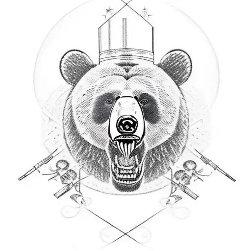 Bear With A Soldier Of Sparta