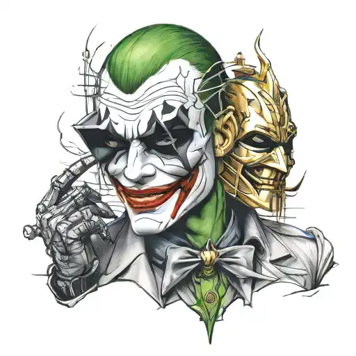 Joker Smile Daft Punk