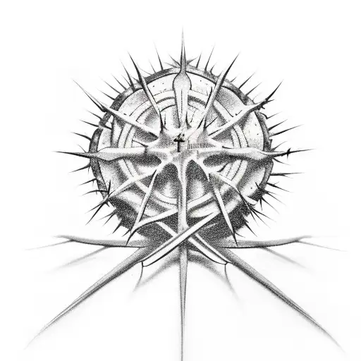 Jesus And The Crown Of Thorns