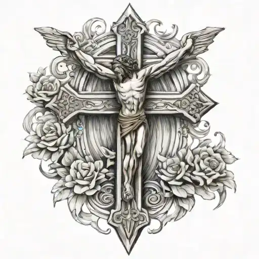 Cross And Jesus