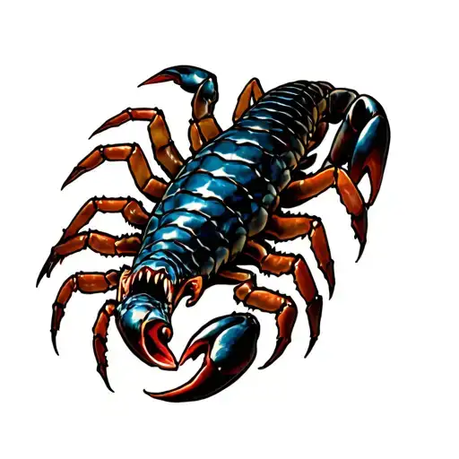 Demonic Scorpion Wrap My Arm