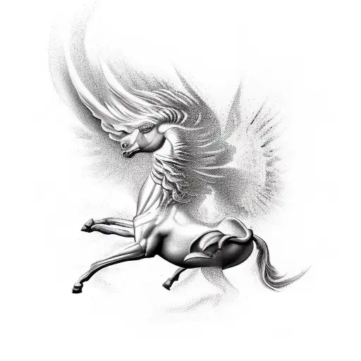 Flying Horse Greek Mitology