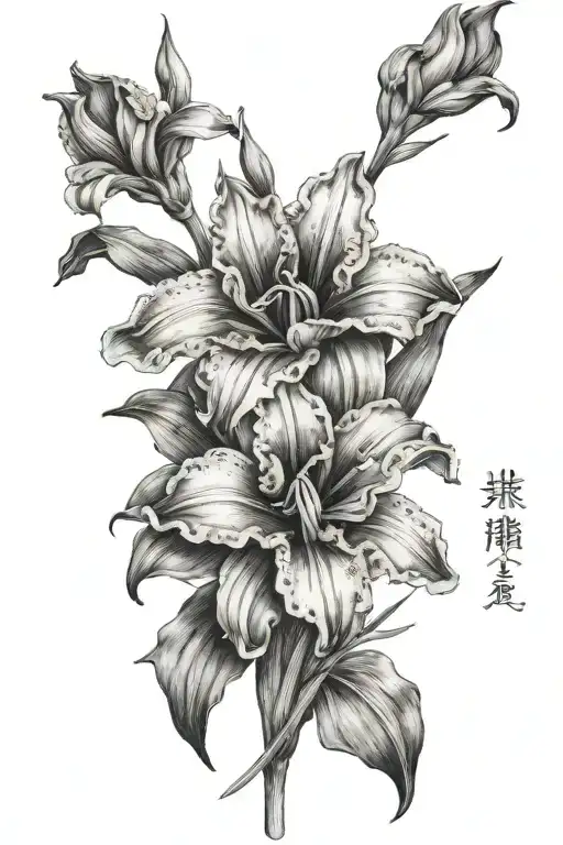 Gladiolus Leo Zodiac Sign