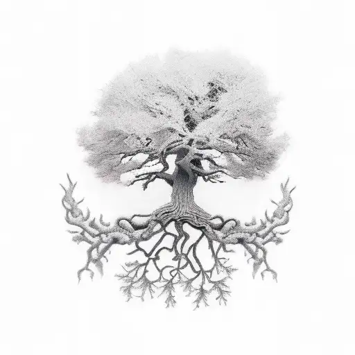 Ultra Fine Detail Oak Tree