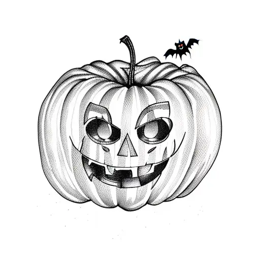 Halloween Witch Holding A Flaming Apple