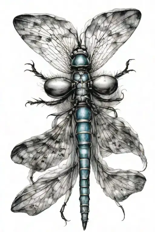 Dragonfly Its Body