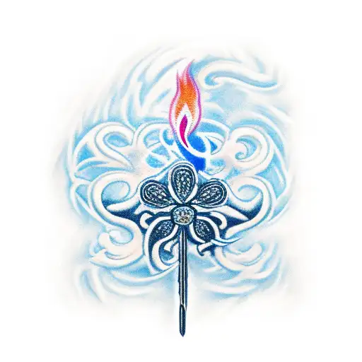 Clover With Fire And Ice